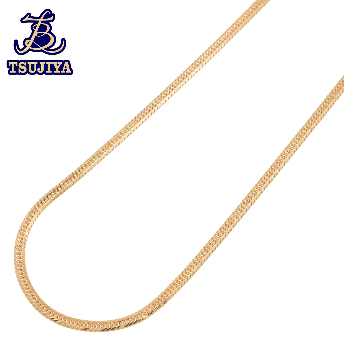 【中古A】 K18 喜平ネックレス 8面カットトリプル 中折れ式クラスプ 50cm 20.7g 【辻屋質店J2968】【質屋出品】｜辻屋質店
