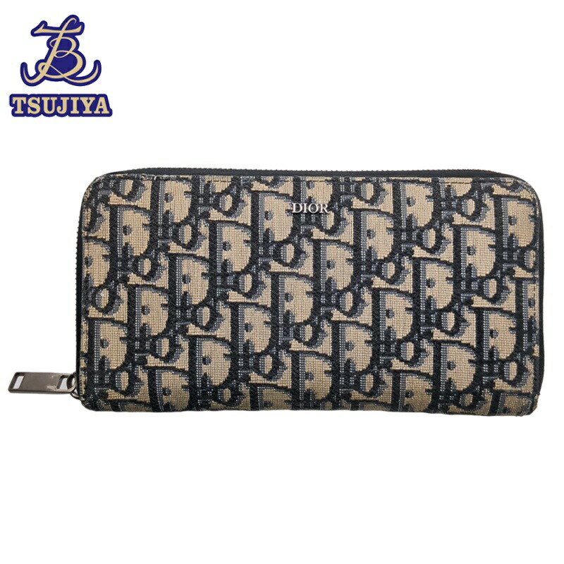 【中古B】Dior クリスチャンディオール 長札入れ 米国海軍 ウォレット【辻屋質店B3631】【一六銀行見せびらかす】