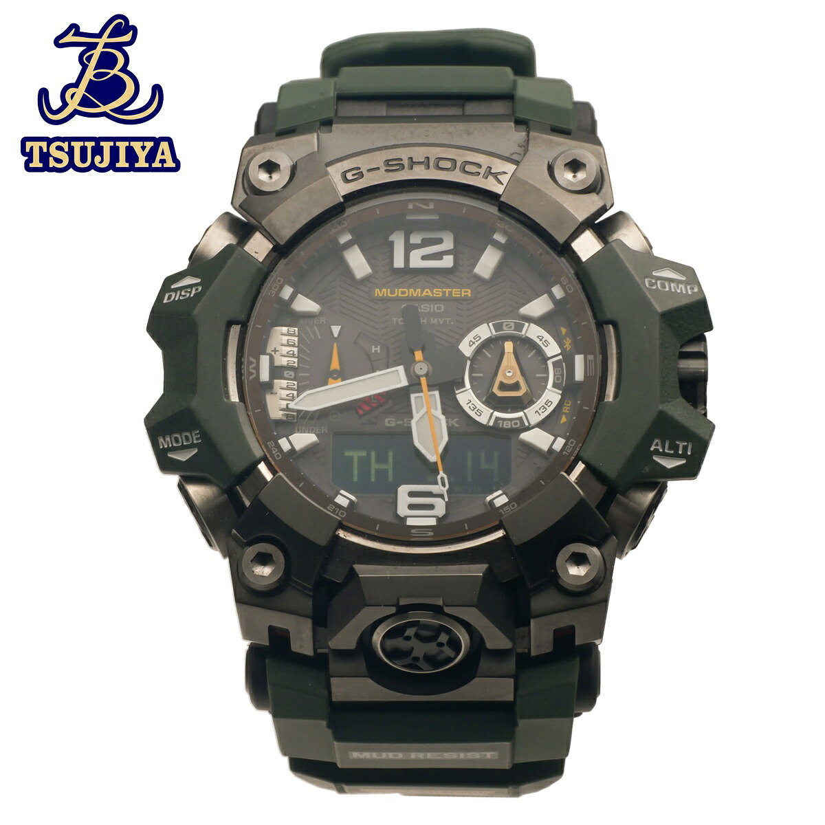 【中古A】【美品】CASIO カシオG-SHOCK マッドマスターGWG-B1000 メンズウォッチグレー文字盤 タフソーラー(辻屋質店W1547)(質屋出品)｜辻屋質店