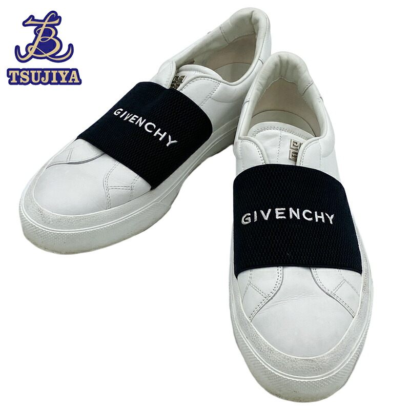 【中古B】GIVENCHY ジバンシー スリッポン #43 実寸28cm ホワイト【辻屋質店A3589】【質屋出品】|辻屋質店
