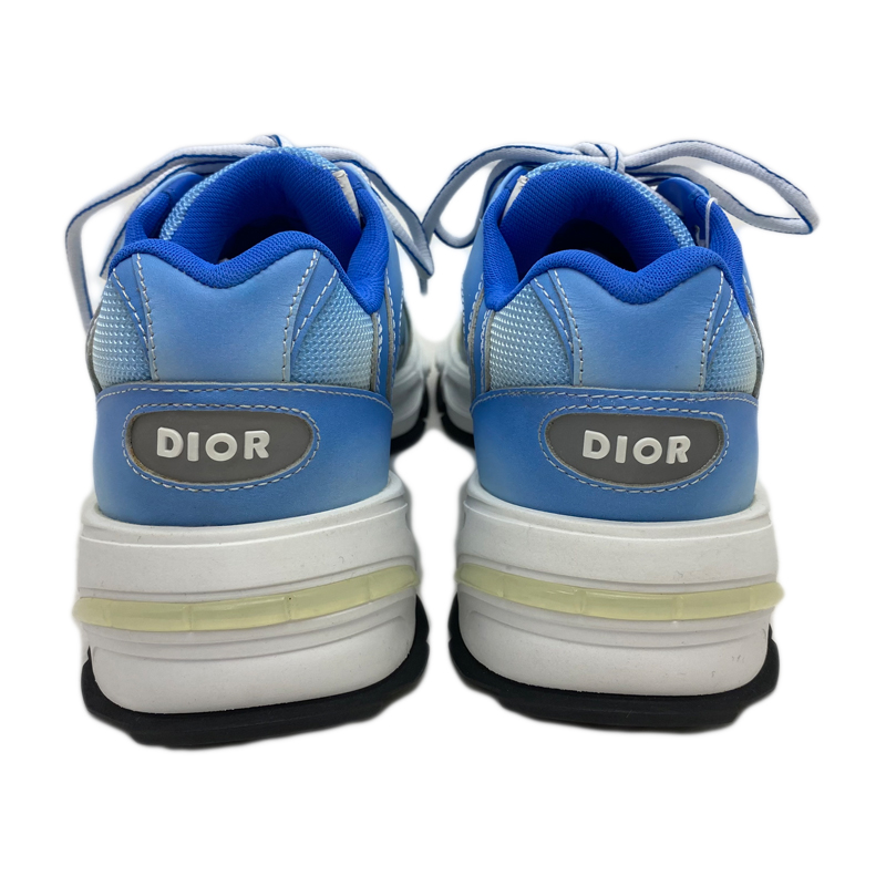 ☆美品☆ Dior ディオール3SN260YUR ホワイト×ライトブルー メンズスニーカー #41(約26cm) 中古A 靴 