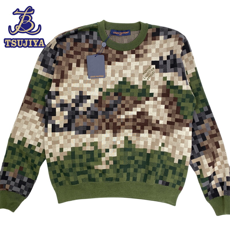★美品★Lucien Pellat-Finet　ルシアンペラフィネ　カシミアニットセーター　ラインストーン　ネイビー　#S　中古A【辻屋質店A3109】 Lucien Pellat-Finet ☆美品☆Lucien Pellat-Finet ルシアン