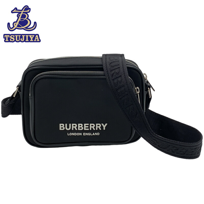 【美品】バーバリー ショルダーバッグ ロゴベルト ナイロン 黒 楽天市場】【バッグ】BURBERRY バーバリー ロゴディテール