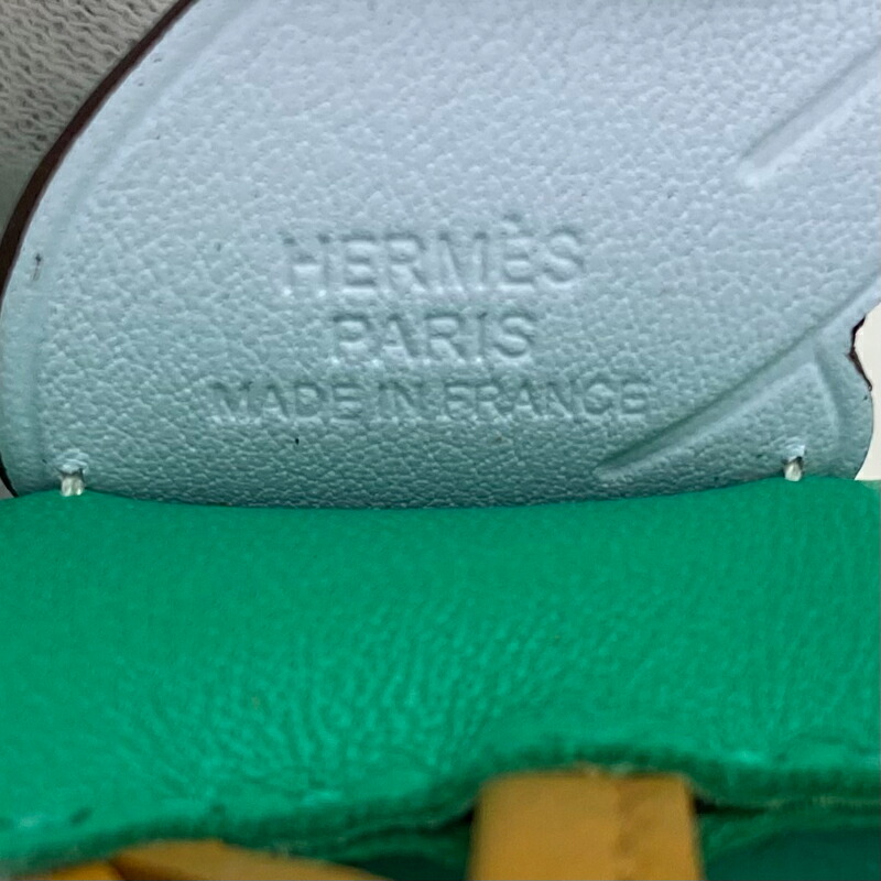 ☆未使用品 美品☆ HERMES エルメスロデオチャーム ブループリュム