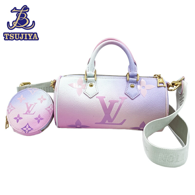 LOUIS VUITTON  リトルパピヨン モノグラム サテン ハンドバッグ ルイ・ヴィトン:リトル・パピヨン/モノグラム・サテン/ルージュ