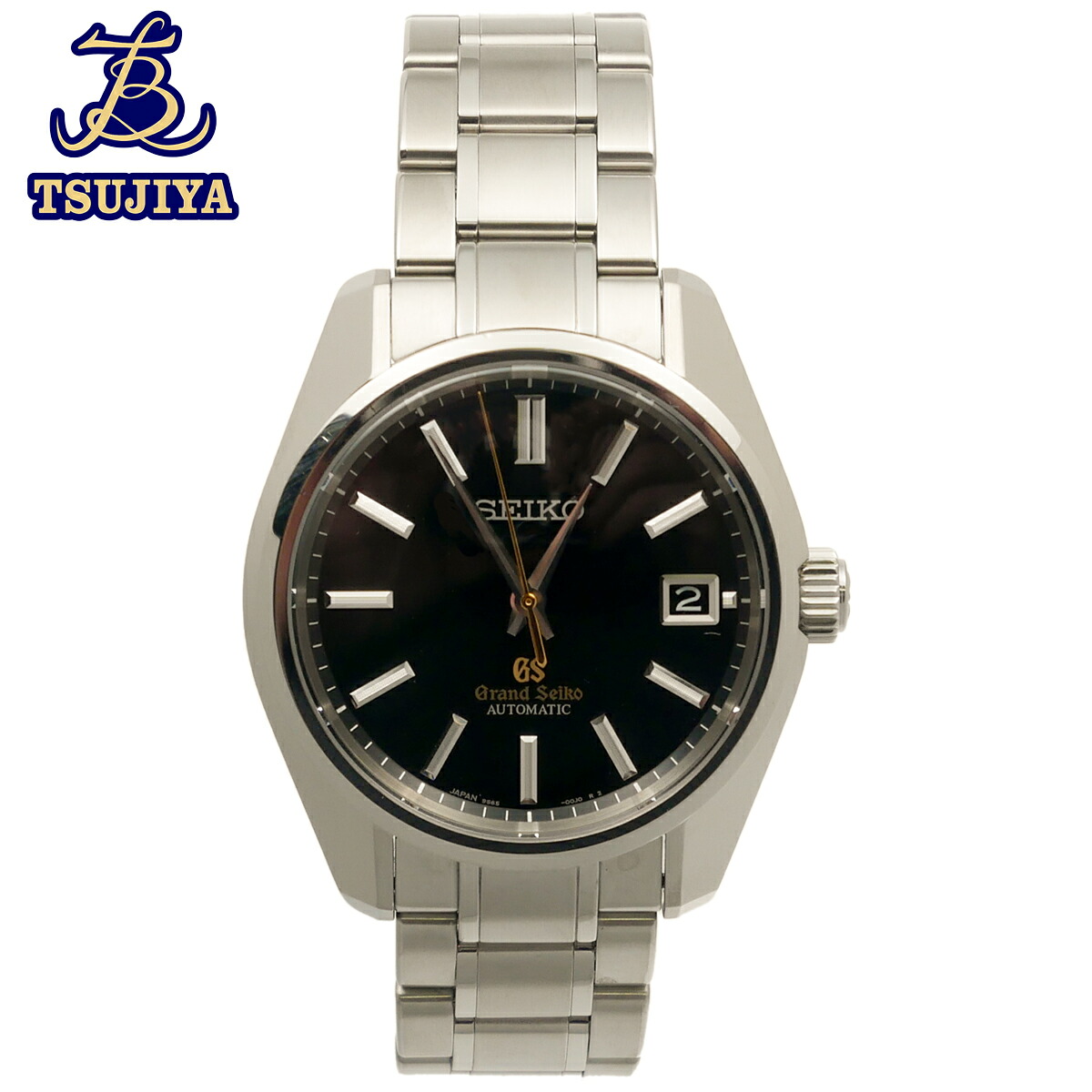 【中古A】仕上げ磨き済み SEIKO グランドセイコー ヒストリカルコレクション SBGR083(側型式番号:9S65-00K0) メンズウォッチ ブラック文字盤 オートマ 【辻屋質店W1370】【質屋出品】