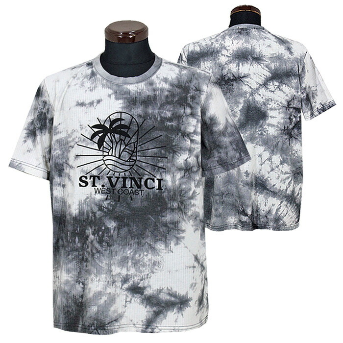 サルバトーレビンチ_半袖綿リブTシャツ（白系）2025春夏 ■サルバトーレビンチは パジェロ の姉妹ブランドです