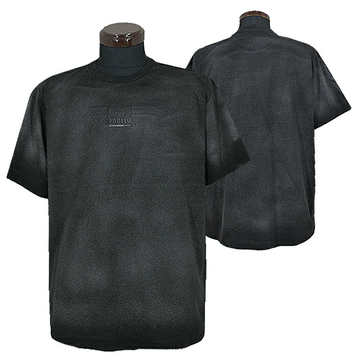 パジェロ_ラメ入り半袖Tシャツ_ブラック_2026春夏 メンズファッションツルタ