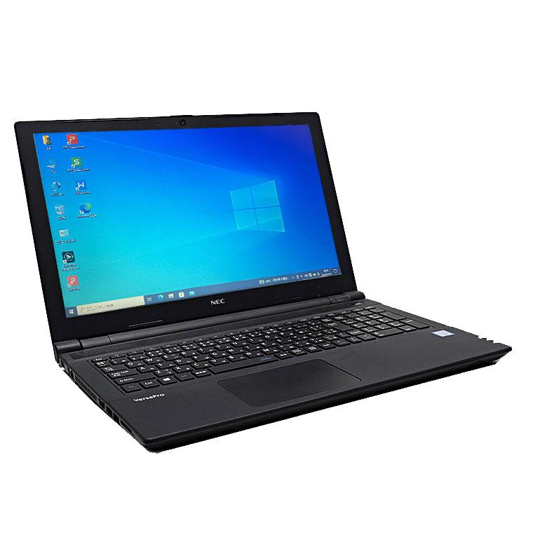 【中古】NEC VRT25 15.6型液晶ノートパソコン Windows11 Pro 64bit Core i5 第7世代 メモリ16GB 512GB 無線LAN内蔵