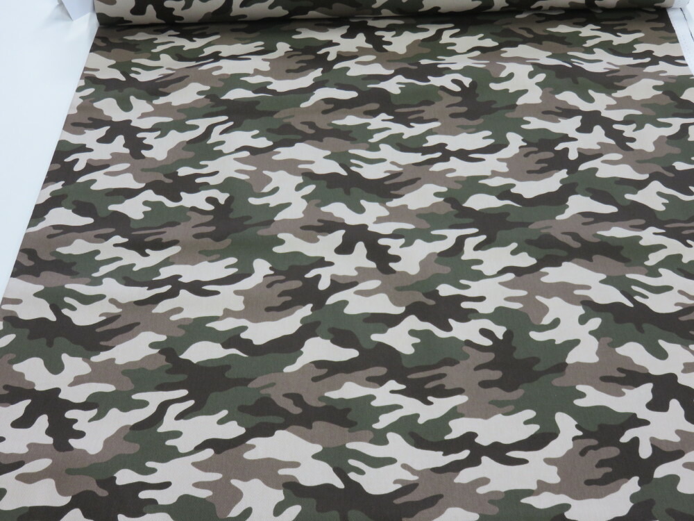 楽天市場】迷彩（カモフラージュ） ブラック ツイル生地 【メール便2m