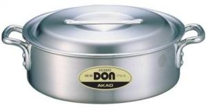アカオアルミ(株) 軽銀DON 端っこ鍋 36糎 JAN:4970197561362