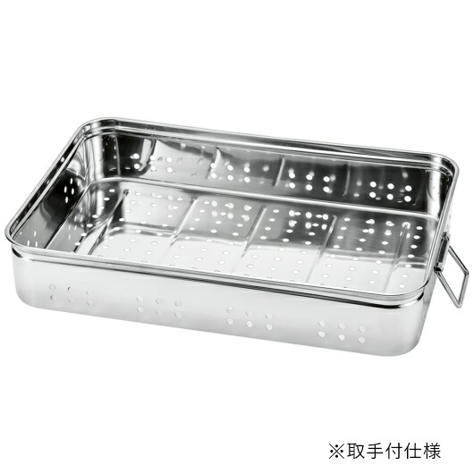赤川容れもの製造所 AG 18-8 穴明番重野球バット 二号さん 大 H140【品番:22510-1】JAN:4582130901168