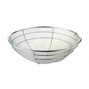 本間冬治工業(株) 弁慶 18-8 半月揚げざる 51cm【HF-67】JAN:4977544000673