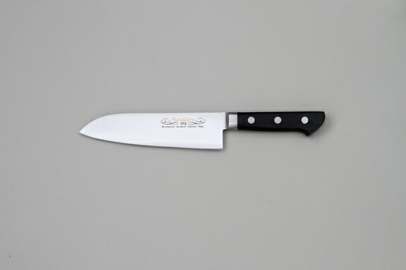 正広 MV口金シリーズ（ステンレス）三徳型 175mm 左用【品番:13823】JAN:4978857138237