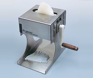 【受注生み出すこと品★返品不可】HIRANO イカソーメンカッター（手動印字機） HS-550 はね除ける幅2.5粍