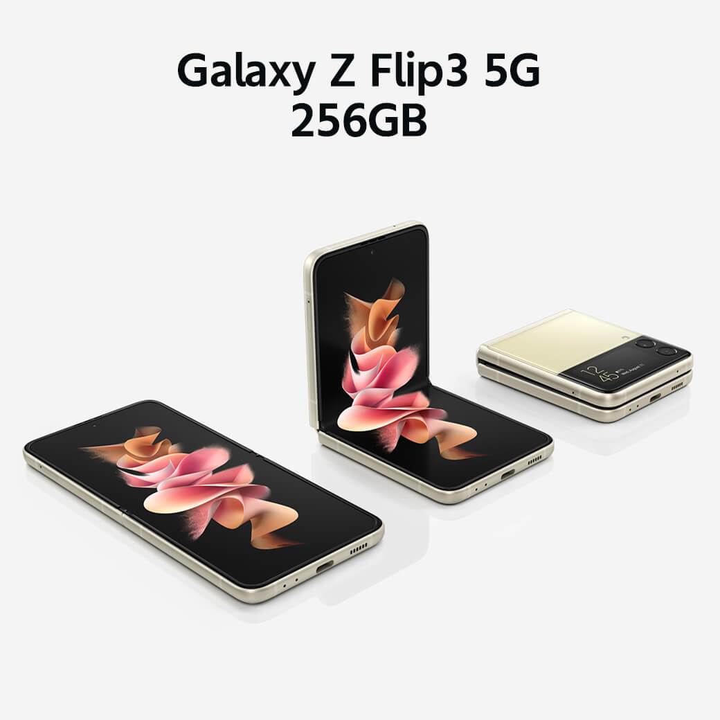 Z Flip 3 256GB 海外版 SIMフリー、ラベンダー 新品 即発送