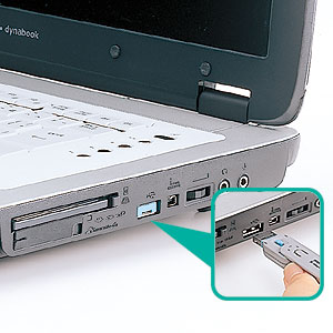 【2個セット】 サンワサプライ USBコネクタ取付けセキュリティ SL-46-BL おまとめセット 送料無料