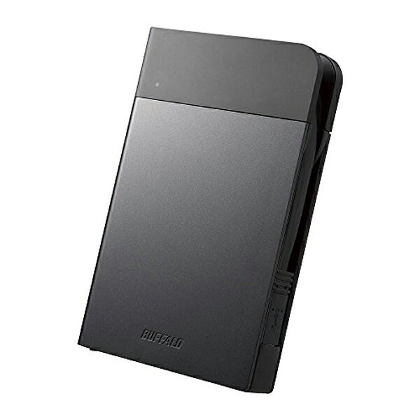 バッファロー HD-PZF1.0U3-BKA USB3.1(Gen1)対応 耐衝撃ポータブルHDD 外付HDD 2.5 セキュリティ BUFFALO 送料無料