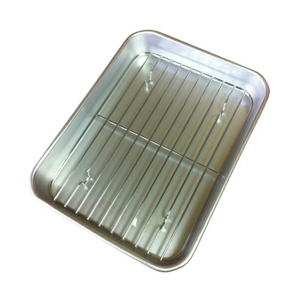 谷口金属 バット トレー 深型 日本製 M 立てるアミ付き 天ぷらバット 揚げ物名人 2個セット 谷口金属 バット トレー 深型 日本製 M