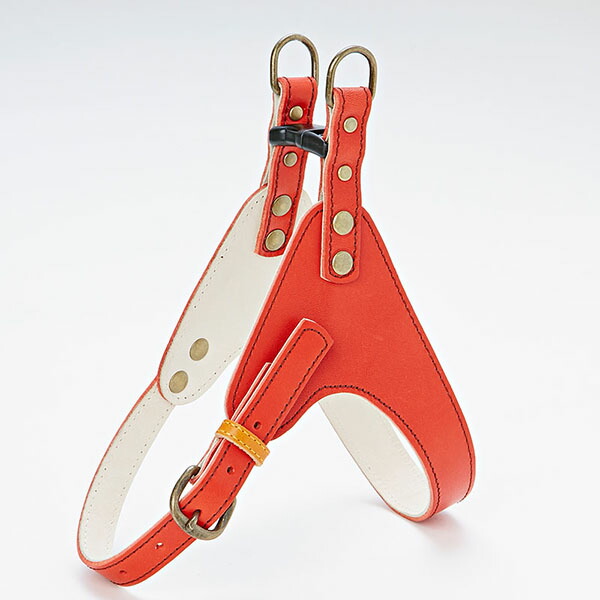 【6個セット】 ペティオ アドメイト アンティークレザースタイルハーネス SS レッド ペット用品 ペティオアドメイト 小型犬用 国産 皮革 ハーネス 胴輪 安心素材