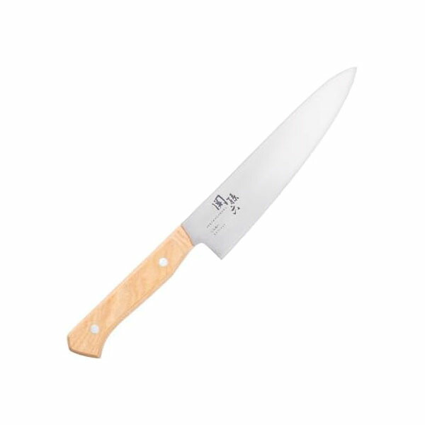 貝印 KAI 牛刀 包丁 ナイフ 180mm 関孫六 しらあい 白木ハンドル モリブデン バナジウム ステンレス 刃物鋼 日本製 AB5483 人気商品