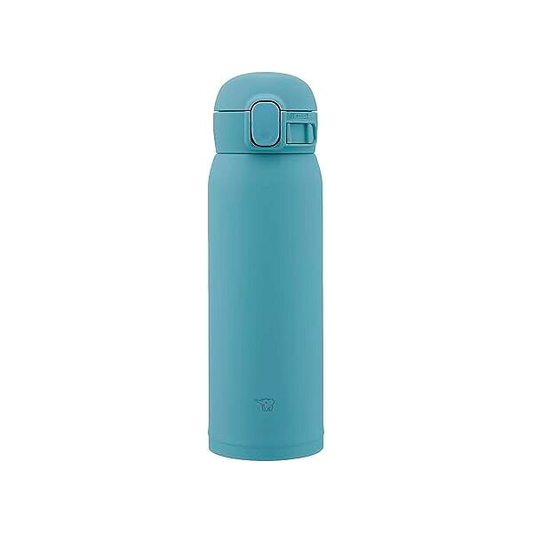 【10個セット】象印マホービン ZOJIRUSHI 水筒 シームレスせん 480ml ワンタッチ ステンレスマグ アクアグリーン パッキン一体化で洗うのは3点だけ SM-WS48-GM 人気商品