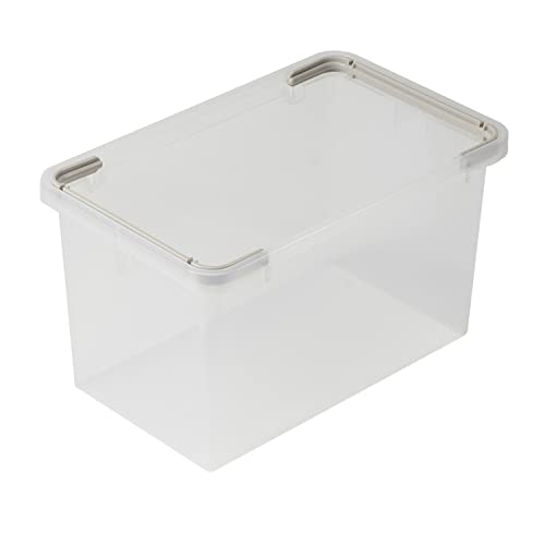 【10個セット】 Bestco ベストコ スタッキング ハンディ ストッカー ワームグレー LD-240 Style Storage