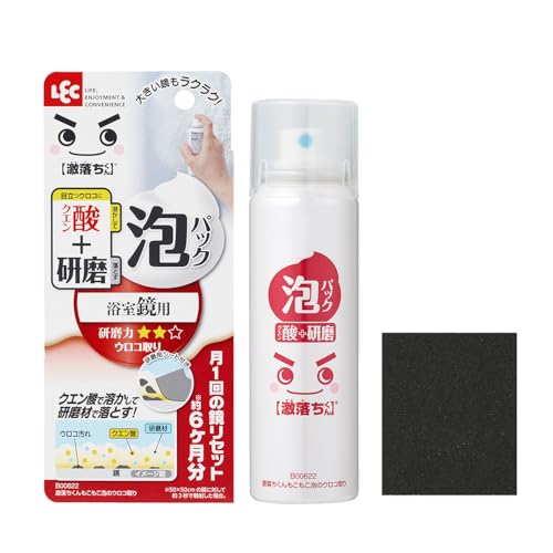 【10個セット】 LEC レック 激落ちくん もこもこ泡のウロコ取り 80mL B00622