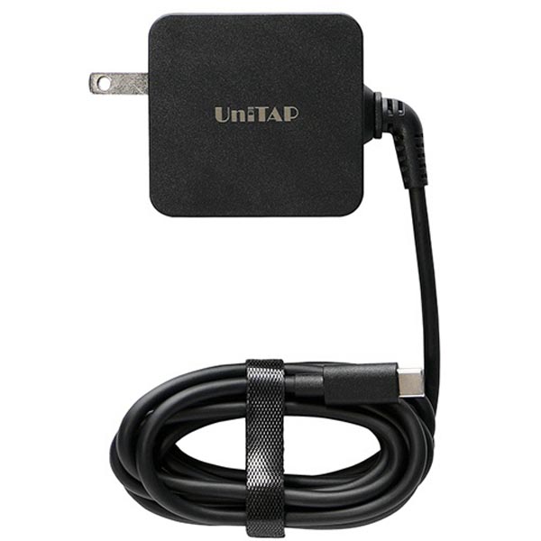【2個セット】 プリンストンテクノロジー PPS-PD65C ケーブル一体型PD65W対応急速充電器 Unitap 送料無料