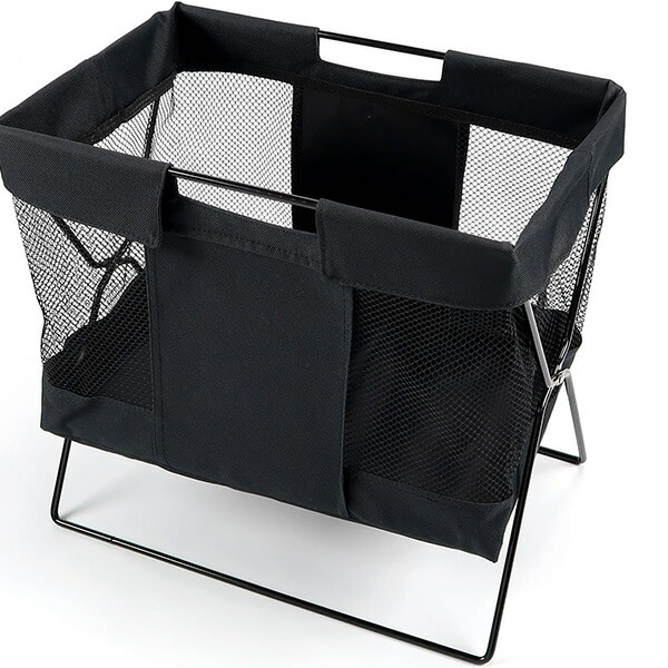 楽天市場】【100円クーポン有】メッシュバスケット ブラック 黒 店舗