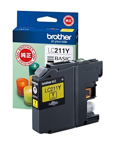 【6個セット】 ブラザー LC211Y 工業 【brother純正】インクカートリッジイエロー 対応型番:DCP-J968N、DCP-J767N、DCP-J567N、MFC-J887N、MFC-J737DN カートリッジ インクカートリッジ 純正 ブラック 送料無料