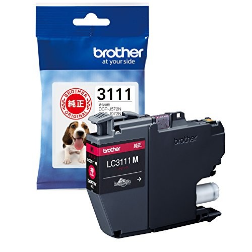 【6個セット】 ブラザー LC3111M 工業 【brother純正】インクカートリッジマゼンタ 対応型番:DCP-J987N、DCP-J982N、DCP-J587N、DCP-J582N、MFC-J738DN カートリッジ インクカートリッジ 純正 ブラック 送料無料