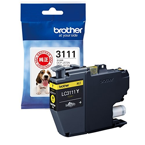 【6個セット】 ブラザー LC3111Y 工業 【brother純正】インクカートリッジイエロー 対応型番:DCP-J987N、DCP-J982N、DCP-J587N、DCP-J582N、MFC-J738DN カートリッジ インクカートリッジ 純正 ブラック 送料無料