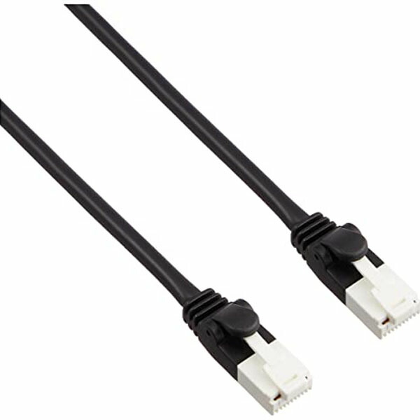 【6個セット】ELECOM LD-CTT/BK5/RS EU RoHS指令準拠 CAT5E対応 爪折れ防止 LANケーブル 5m / 簡易パッケージ仕様 ( ブラック ) 配線 ツメが折れない ヨリ線 スタンダード ツメ折れ防止 ツメ折れ防止タイプ エレコム 送料無料