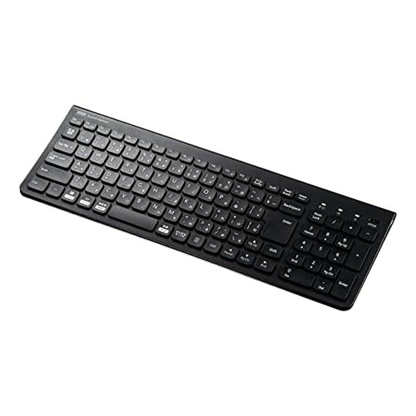 【3個セット】 サンワサプライ Bluetoothスリムキーボード(テンキー付き・ブラック) 省スペース 講義 持ち運び コンパクトタイプ 日本語配列 ブラック オフィス テンキー付 薄型 ワイヤレス リモートワーク スリム マウス コンパクト キーボード 送料無料