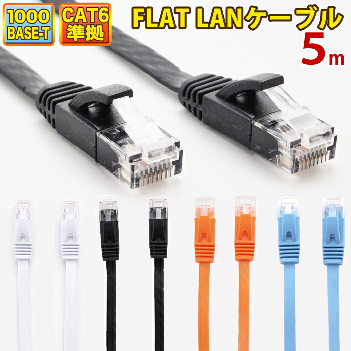 楽天市場】【 あす楽 】 LANケーブル 20m CAT7 ストレート イーサネットケーブル RJ45 ツメ折れ防止 黒 白 送料無料 当日出荷 安心  1年保証 業務用 カテゴリー7 ランケーブル 爪折れ防止 LAN CAT7準拠 スーパーフラット ブラック ホワイト 高速 PS5 PS4 カテゴリ7  Gigabit ...