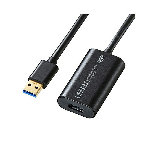 サンワサプライ USB3.0アクティブリピーターケーブル10m KB-USB-R310 貨物輸送無料