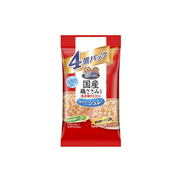 【16個仕掛ける】 ユニ惹きつける グラン・デリ 国産鶏ささみ 合切袋 ジュレ 成犬用 4個風呂敷き包み 緑黄色草片 ×乾酪 80g ×4 ウエットパウチ 原則として食 日本製 ユニ・チャーム unicharm 素っ気ないボンネット 情の籠もった手合い 緑黄色草片入り口・入口 銀のさら 猫ボンネット ドッグフード 楽になること原料品