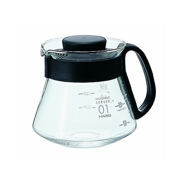 【5個セット】 ハリオ XVD-36B V60 レンジサーバー 360ml ブラック HARIO カフェ 定番 計量 プレゼント 食洗機対応 抽出 ライフスタイル キッチン 品番 お茶 コーヒー豆 ハリオグラス ダイニング ドリップ お祝い ホテル ポット 高品質