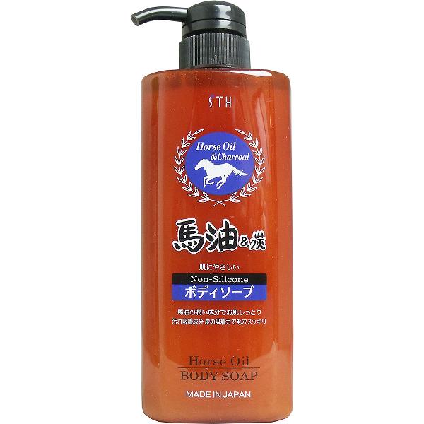 【6個仕掛ける】 馬油\u0026炭上半身石ケン 600mL しっとり 馬油 潤い アリゾナ州の州都 上半身 シャワー 保湿 上半身石ケン うるおい 上半身 バーユ 上半身世話をする マーユ ボデイシャンプー モイスト ウォッシュ 風呂 体制 かわき切る 洗い濯ぎ ノンケイ素樹脂