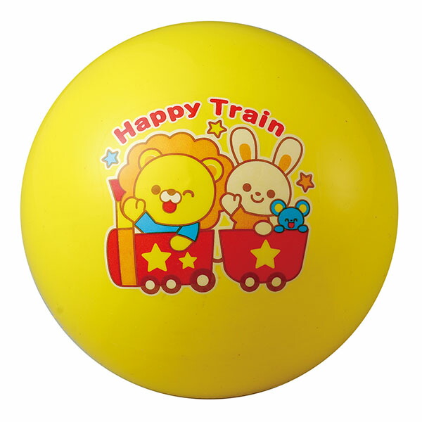 【10個セット】 アーテック ArTec ソフトバウンドボール　トレイン 粗品 キッズ 幼稚園 ソフトバウンドボール 運動 室内 スポーツ 玩具 遊び 学校教材 子供 黄色 電車 室内あそび スポーツ玩具 ボール ゲーム 学校用品 クリスマス会 おもちゃ 高品質
