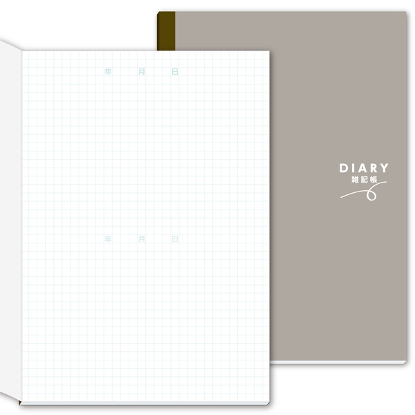 【10個セット】 DIARY雑記帳 A5 10冊