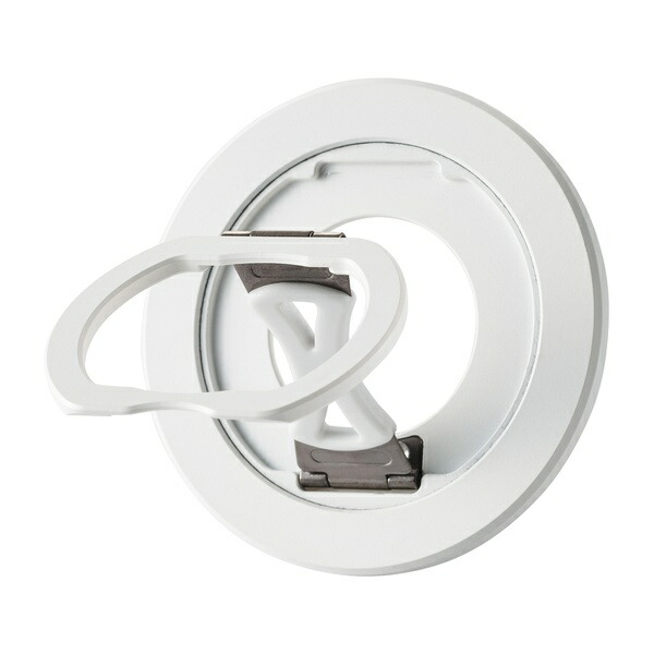 【10個セット】 エレコム P-STRMKSLWH マグネットスマホリング SLIM MagSafe 対応 iPhone対応 ホワイト