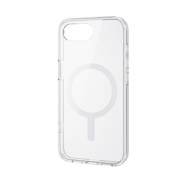 【3個セット】 エレコム PM-A25SMAG02WH iPhone 16e ハイブリッドケース MAGKEEP