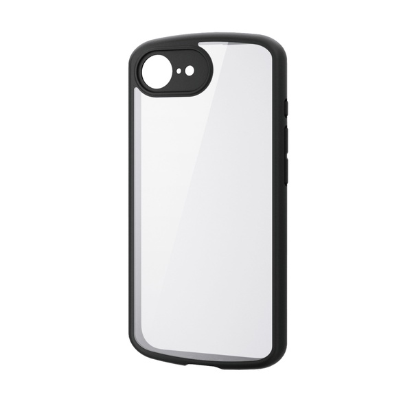 【5個仕掛ける】 エレコム PM-A25STSLFCKBK iPhone 16e TOUGH SLIM LITE 入れもの 屋台骨色合い 完全無欠さ 金属元素ステッカー付 ケース・カバー-スマートフォン・携帯電話アクセサリー