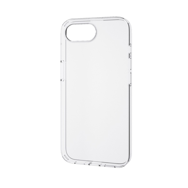 【10個セット】 エレコム PM-A25SUCT3CR iPhone 16e ソフトケース クリスタルクリア メタルステッカー付