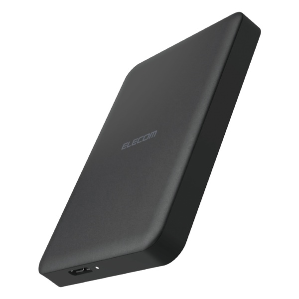 【正規代理店】 エレコム ELP-HTV010UBK ELECOM Portable Drive USB3.2(Gen1) 1TB Black