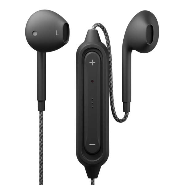 【10個セット】 PGA PG-BTE12TC1BK Bluetoothイヤホン(タフケーブル/インナーイヤー式) Premium Style ブラック