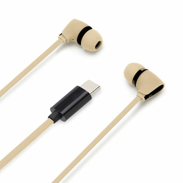 【10個セット】 PGA PG-SECE4BE4 USB Type-Cコネクタ ステレオイヤホン カナルタイプ Premium Style コード長1.2m ベージュ PGSECE4BE4