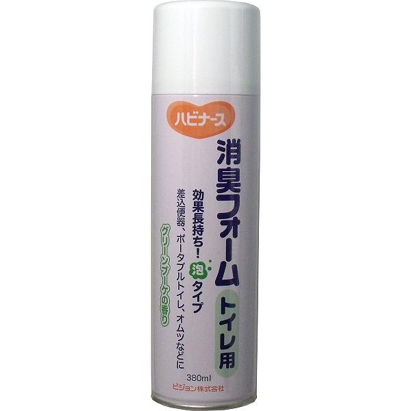 【12個セット】 ピジョン ハビナース 消臭フォーム トイレ用 380mL 環境にやさしい 簡易トイレ トイレ周辺用具 フォーム 消臭剤 汚れ 施設 高齢者 抽選 高齢 消臭フォームトイレ用 微香 消臭 泡タイプ 介護 在宅介護 シニア 災害 仮設トイレ｜ウルマックス 店